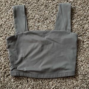 Gray tank top